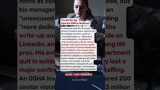 Flu Write-Up Sparks Office Walkout