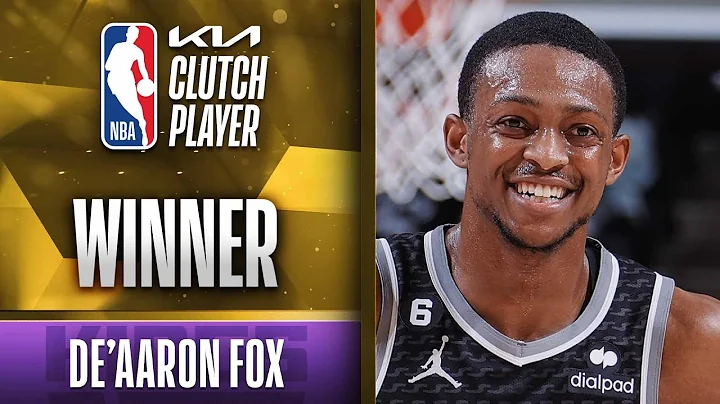 De'Aaron Fox Wins The 2022-2023 NBA #KiaClutch Award! - DayDayNews