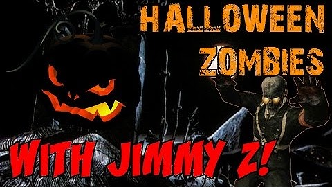 HALLOWEEN ZOMBIES with Jimmy Zielinski Live Stream TONIGHT!!! ★ (CoD Custom Zombies Maps/Mods)