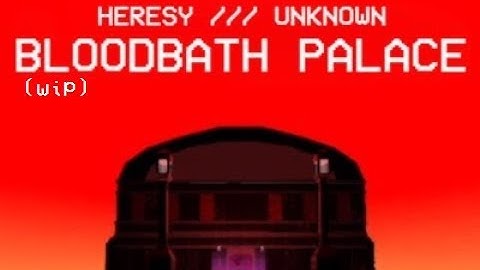 TEASER ULTRAKILL CUSTOM LEVEL /// BLOODBATH PALACE (wip)