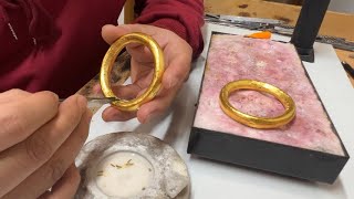 This Amazing 24 Karat Pure Gold Bracelet Sets Making Process Is Mind Blowing