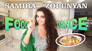 Crazy Khaleegy breakfast | Food Dance with Samira Zopunyan | Omlet