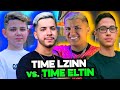 4v4 INSANO! TEAM LZINN E THURZIN VS TEAM ELTIN E RAFIS! PEGOU FOGO!!