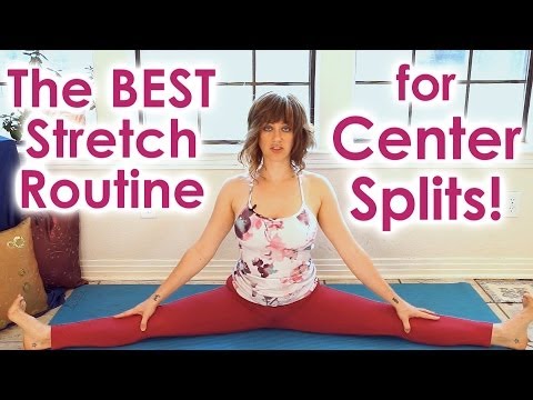 Splits Stretches Flexibility Workout How To Yoga For Beginnners, Cheer, Dance & Gymnastics