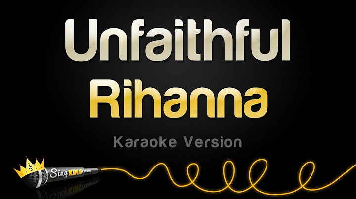 Unfaithful Instrumental version - Instrumental performance video thumbnail