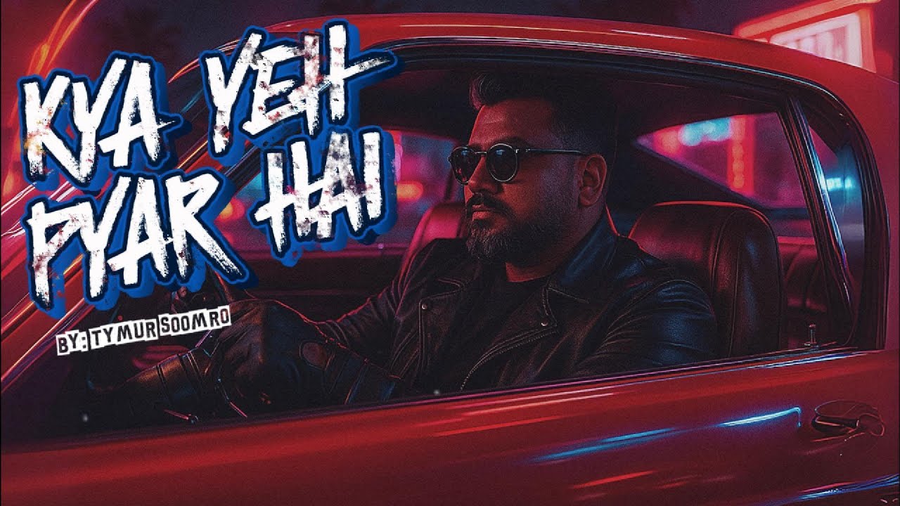 Kya Yeh Pyar Hai (Lyrics Video) By - Tymur Soomro | Pakistan's first AI Singer