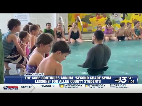 The Core continues annual 'Second grade swim lessons' for Allen Co students