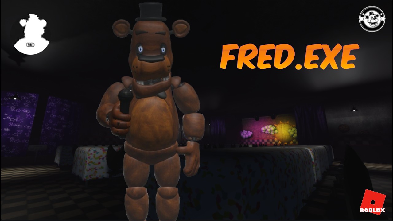Как получить значок Fred.EXE в FNAF Lost Mind RP
