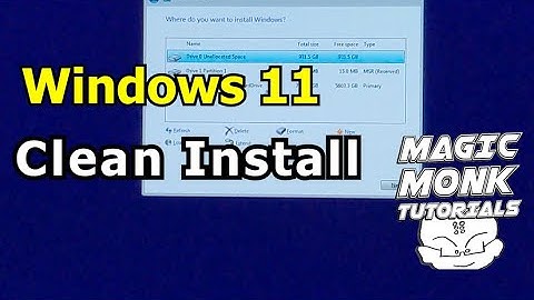 Clean install of Windows 11 on a new SSD without product key
