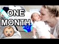 NEWBORN&#39;S ONE MONTH UPDATE!