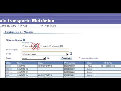 Cartão Bem Legal  - Tutorial 07  - Como Utilizar Filtro de Dados