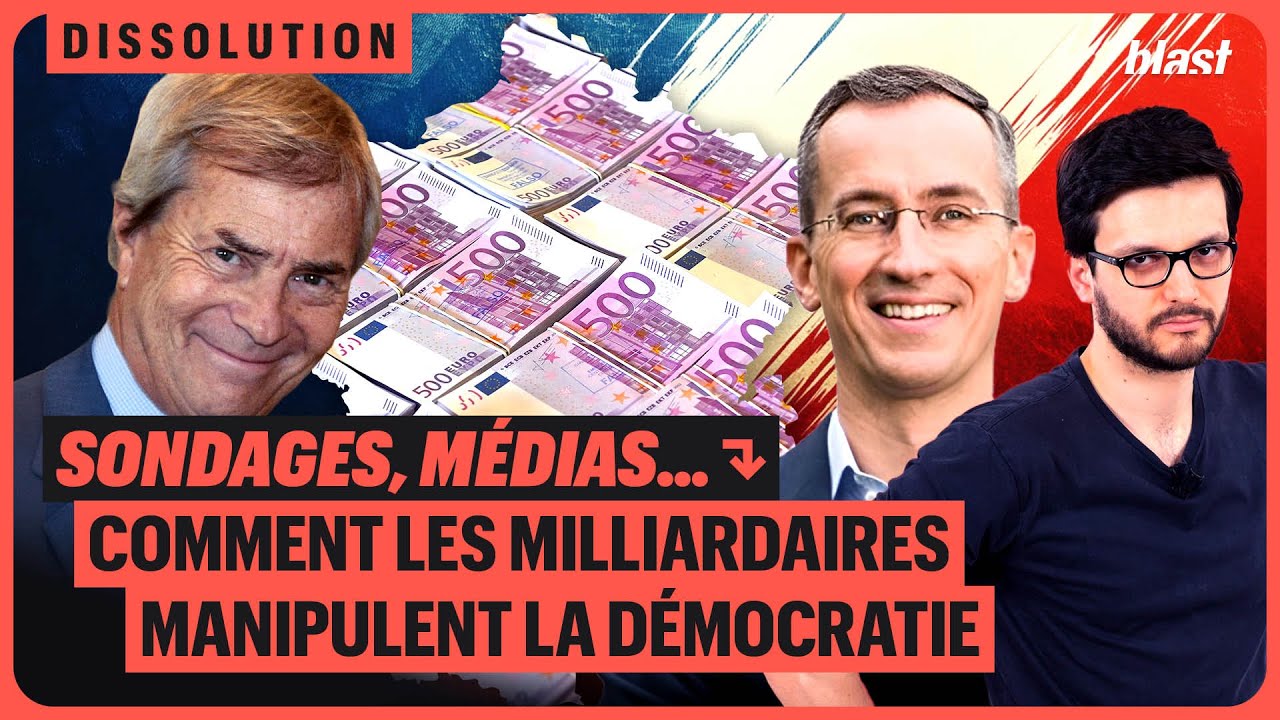 ⁣SONDAGES, MÉDIAS, ETC. : COMMENT LES MILLIARDAIRES MANIPULENT LA DÉMOCRATIE