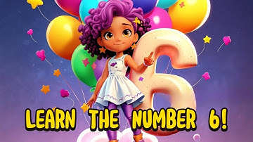 Fun Facts about Number Six for kids with Luna