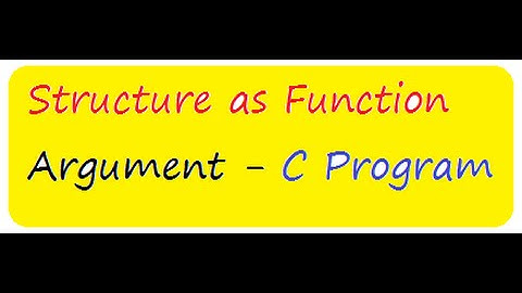 TAMIL STRUCTURE AS FUNCTION ARGUMENT C PROGRAM