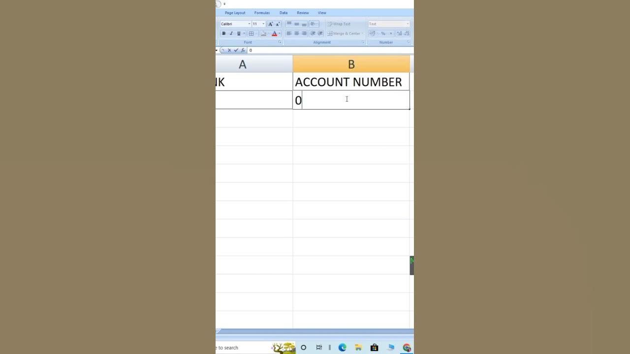 Add zero before number in excel youtube