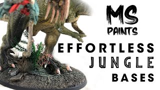 EFFORTLESS JUNGLE BASES - For CATACHAN and SERAPHON