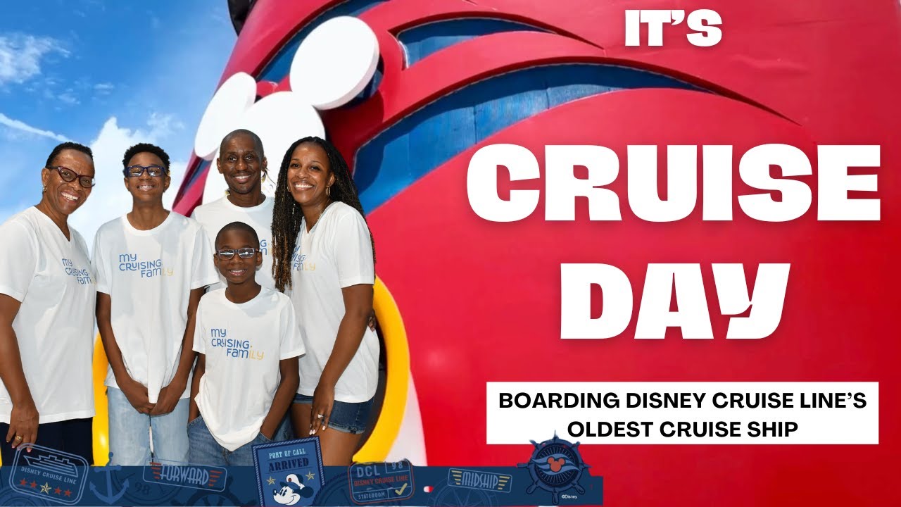 Boarding The Disney Magic for the FIRST TIME... Kinda!