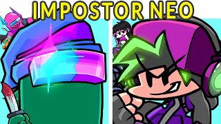 Friday Night Funkin Vs Neo Impostor V1 Full Week Cutscenes Fnf Modhardgameplay Among Us