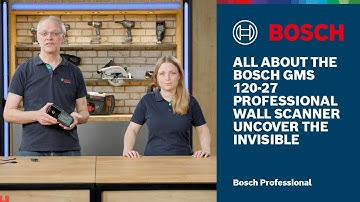 All About the Bosch GMS 120-27 Professional Wall Scanner