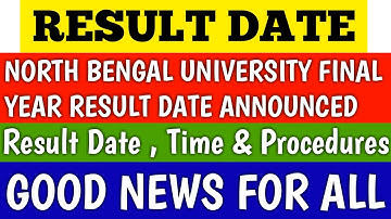 North Bengal University Result | nbu ug part 3 result | nbu result | nbu | nbu ba bsc bcom result