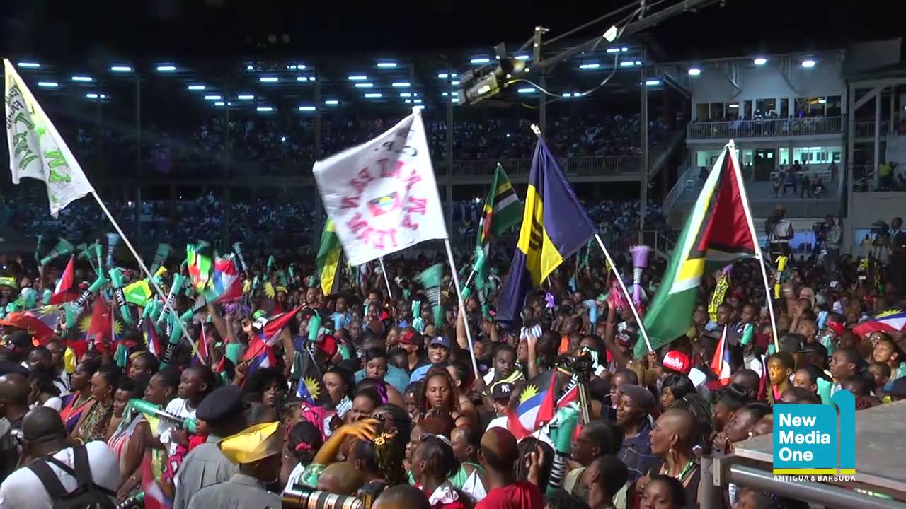 Antigua Carnival 2013: LIME Party Monarch: Groovy:  CP:  Belong to a Flag