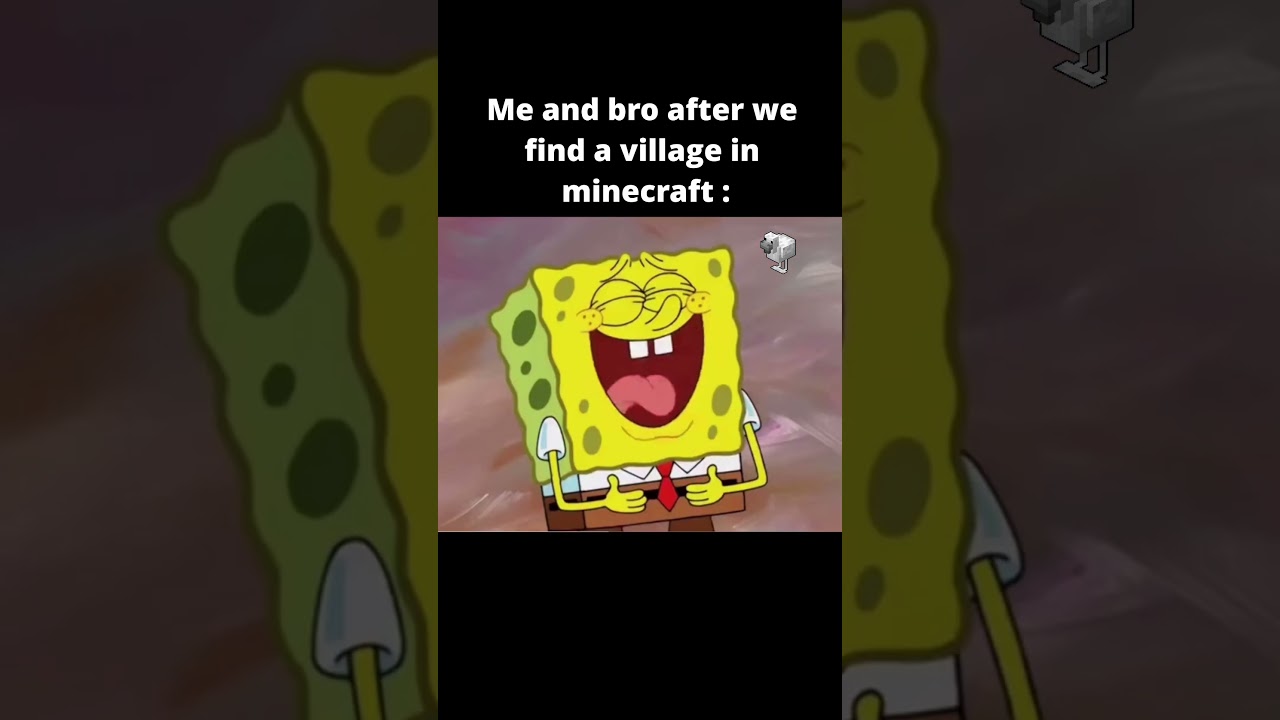 When you find a Minecraft village