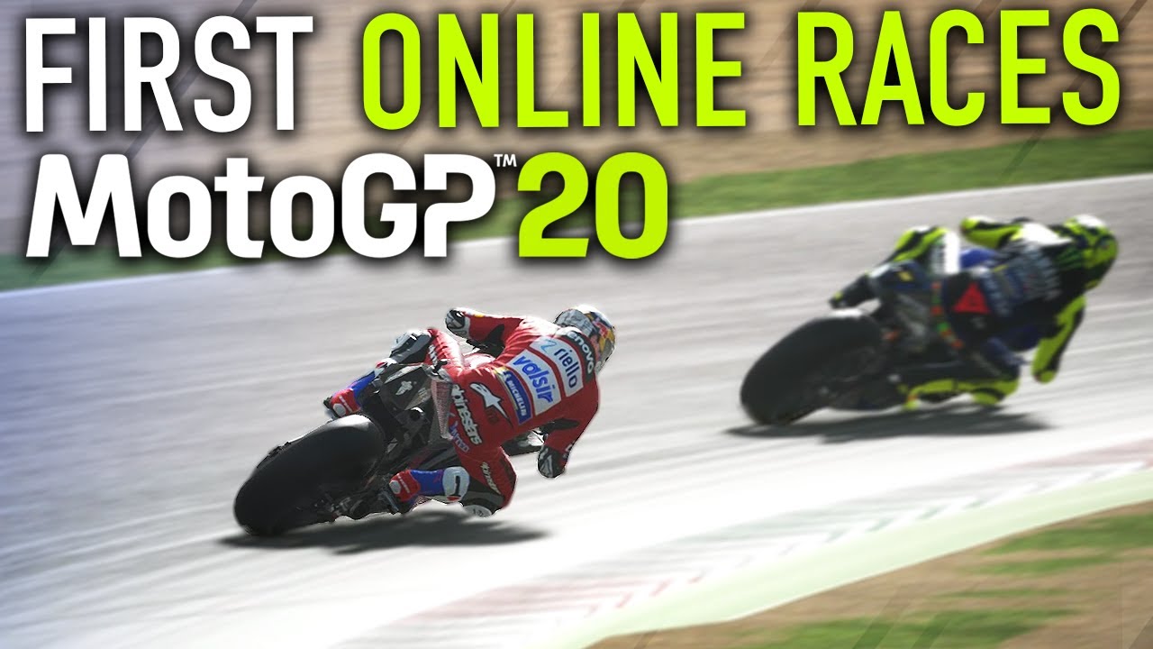 MotoGP 20 FIRST ONLINE RACES! LET BATTLE COMMENCE! (MotoGP 2020 Game)