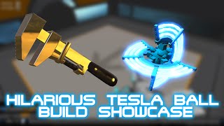 Robocraft - Hilarious Tesla Ball Build Showcase