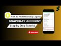 How to Logout Snapchat Account – Works for iPhone & Android!