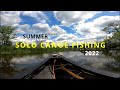 Summer Solo Canoe Fishing