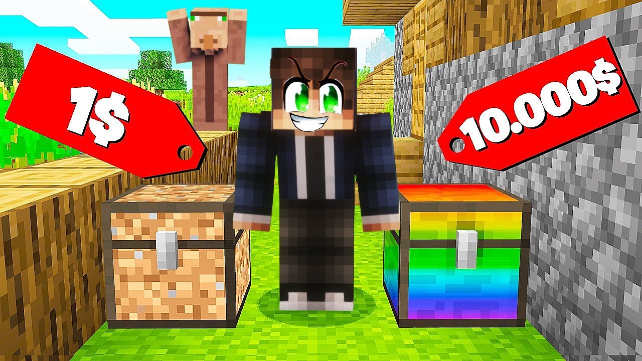 Bogati Chest 🤑🤑 vs Siromasni Chest 😞😞 u Minecraftu