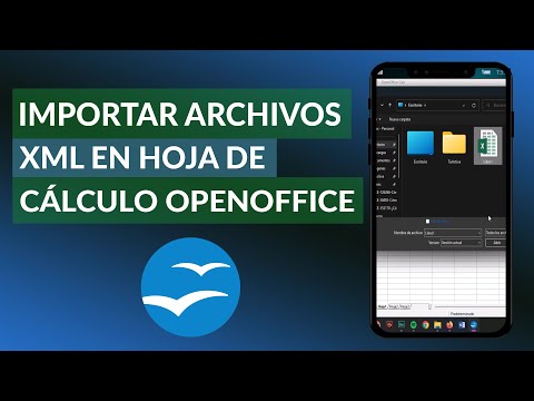 Cómo importar archivos XML en una hoja de cálculo en OPENOFFICE