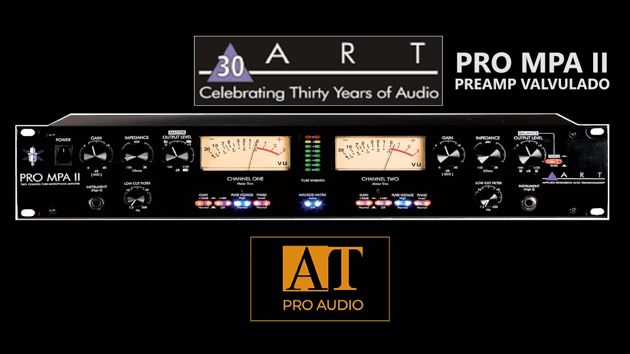 ム*ワ様 ART PRO MPA II Art Pro Mpa Ii Preamp P/ Microfone Valvulado 2 Canais
