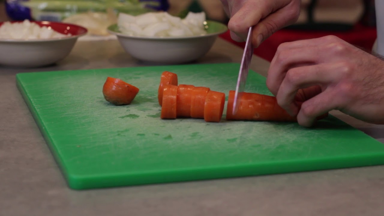 Eating Right: Mastering Cooking - Basic Knife Skills - YouTube