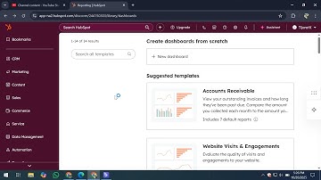 How To Create Hubspot Dashboard