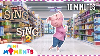 All of Rosita&#39;s Songs in Sing and Sing 2 🐷🪩 | 10 Minute Compilation | Movie Moments | Mini Moments