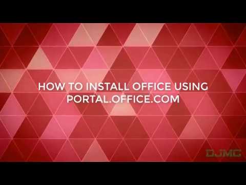 How to install Office 365 Using Portal.office.com