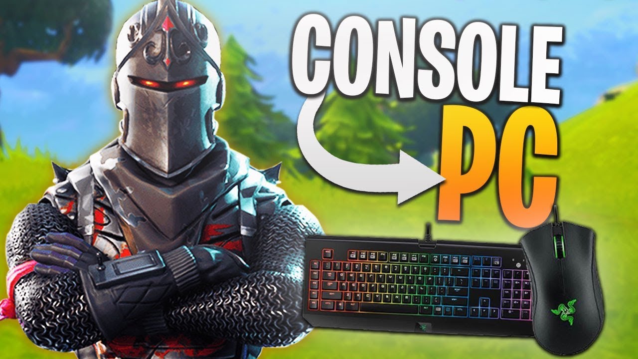 Console Player Trying PC Fortnite! - PC Fortnite Solos Game! - YouTube