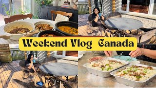 Weekend Vlog in Canada| Fish Curries for the Week | Canada Malayalam Vlog