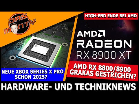 AMD RX 8000 Grakas ohne High-End? | RTX 4080 Preisrutsch | Xbox Series X "Pro" kommt 2025? | News