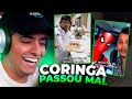 Coringa passou mal de rir com tente no rir kkkkkkkkk