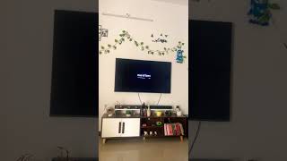 One UI Tizen update in Samsung smart tv 🤨 hoping for best #samsungtv #shorts