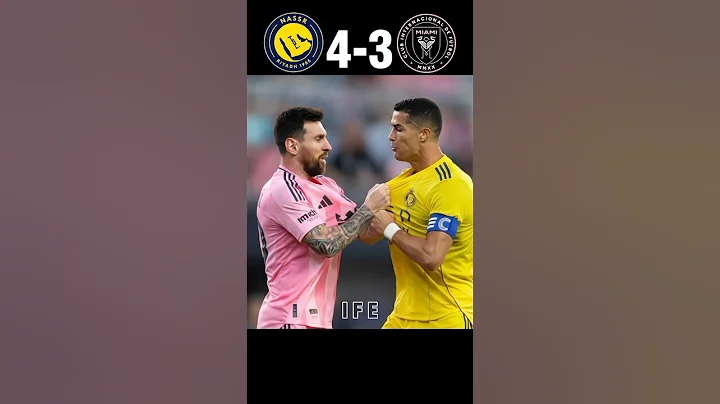 Ronaldo vs Messi Who is The GOAT | Al Nassr vs Inter Miami Ronaldo Epic Comeback 😱