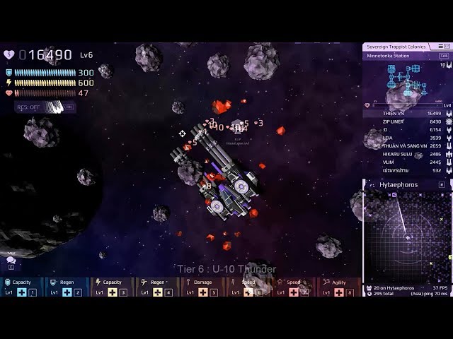 Strong Shield Is The Advantage Of These Ships (Team Mode 37 - Starblast.io  ) Thiện Vn 