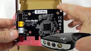 AverMedia CE310B vs. Pinnacle Dazzle DVC 100 for digitizing analog video