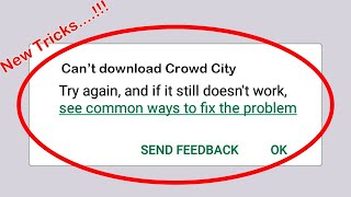 How To Fix Can't Download Crowd City App Error On Google Play Store Problem Solved screenshot 2