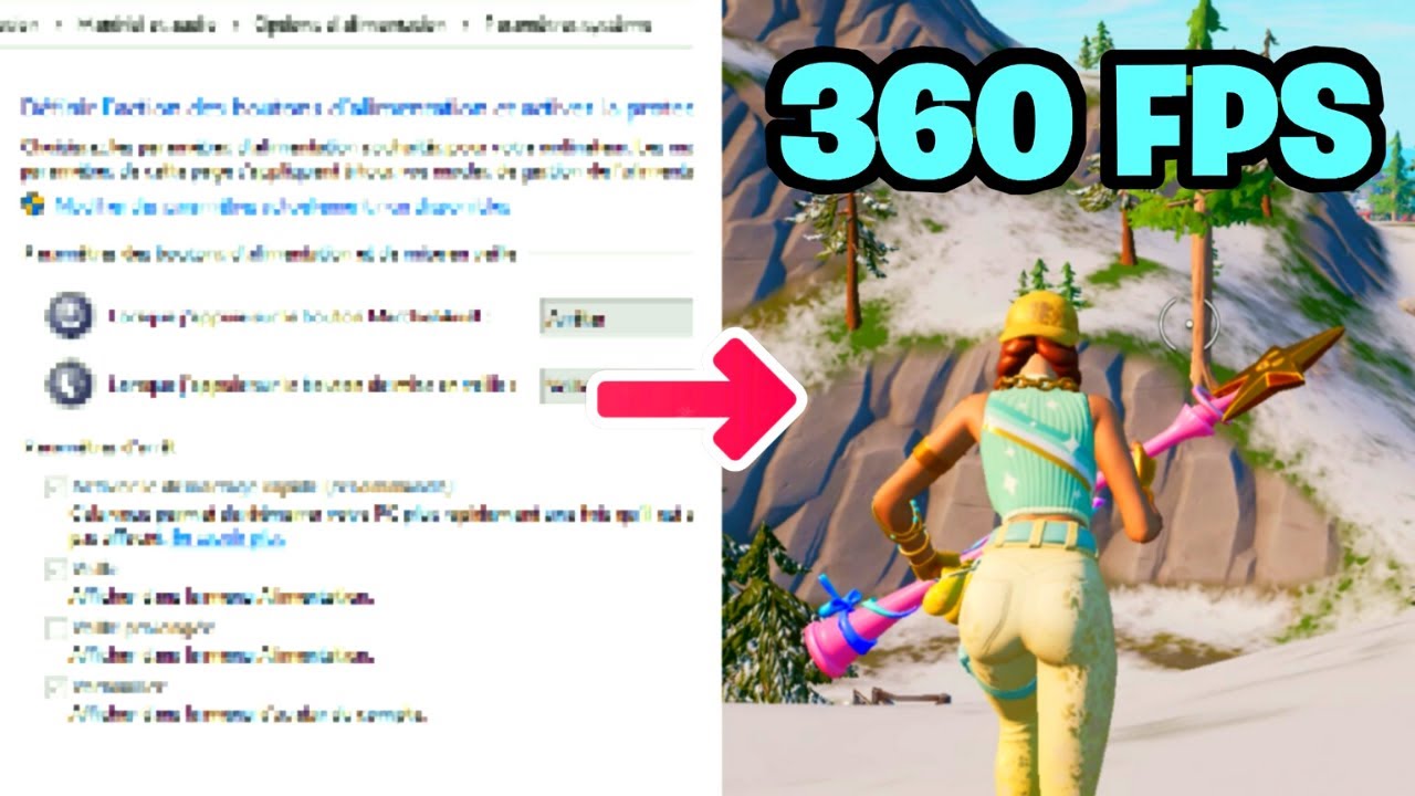NE PLUS AVOIR DE CHUTE DE FPS SUR FORTNITE CHAPITRE 3 - YouTube