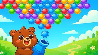 Happy Pop! Bubble Shooter Mania 2025 | Relaxing Puzzle Fun with Baby Bears & Power-Ups - 08 screenshot 5