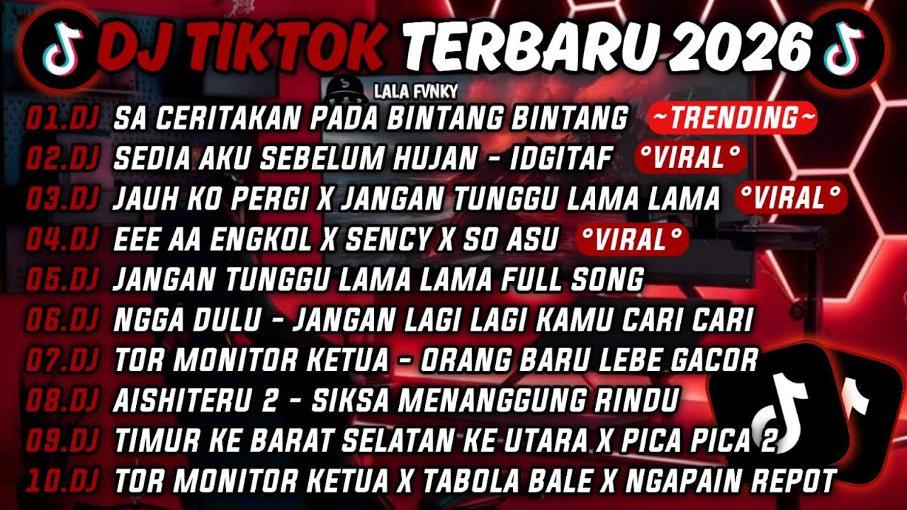 DJ TIKTOK TERBARU 2026🎵DJ SA CERITAKAN PADA BINTANG-JAUH KO PERGI🎵DJ SEDIA AKU SEBELUM HUJAN-IDGITAF