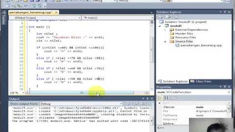 Tutorial Percabangan di C++